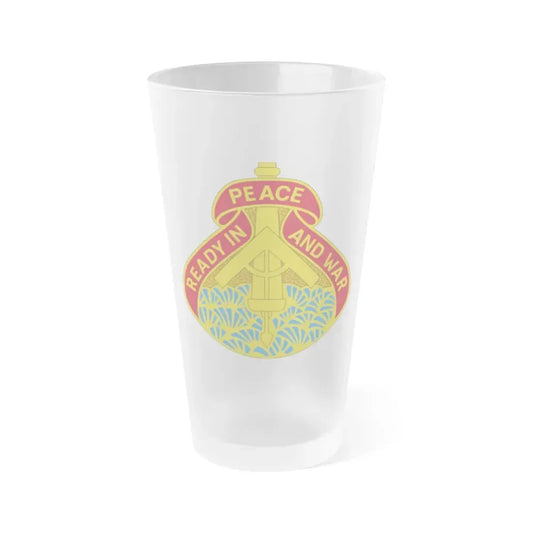138 Field Artillery Brigade 2 (U.S. Army) Frosted Pint Glass 16oz Default Title - Go Mug Yourself