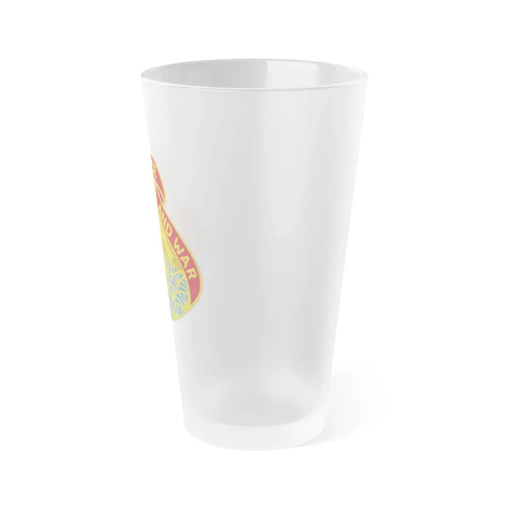 138 Field Artillery Brigade 2 (U.S. Army) Frosted Pint Glass 16oz - Go Mug Yourself