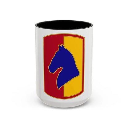 138 Field Artillery Brigade 3 (U.S. Army) Accent Coffee Mug 15oz Black - Go Mug Yourself