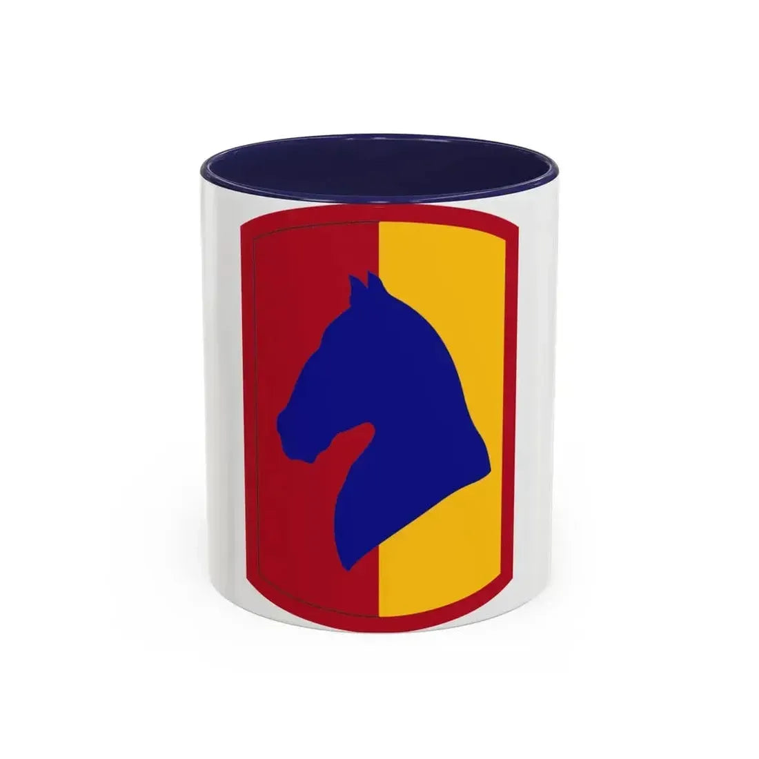 138 Field Artillery Brigade (U.S. Army) Accent Coffee Mug 11oz Navy - Go Mug Yourself