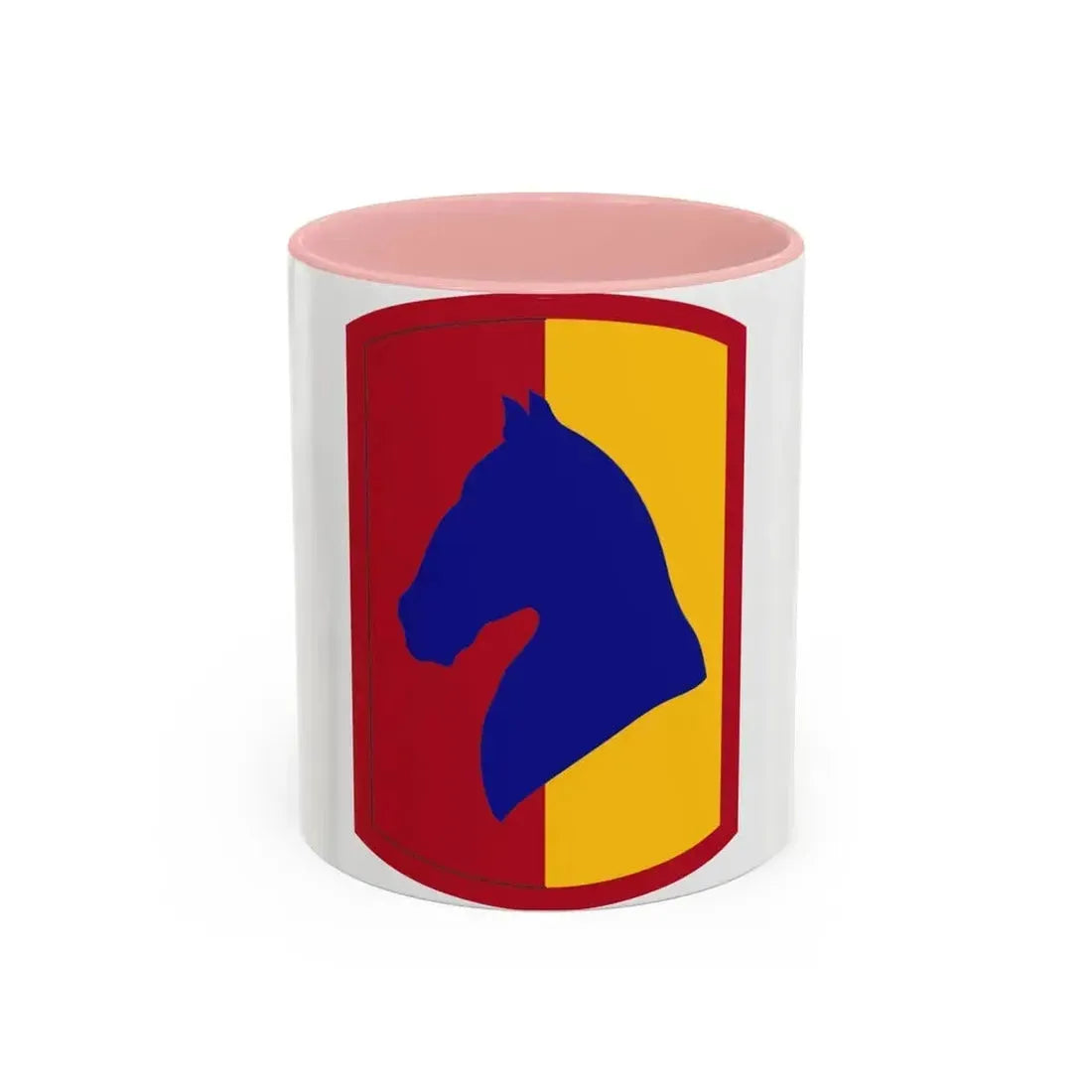 138 Field Artillery Brigade (U.S. Army) Accent Coffee Mug 11oz Pink - Go Mug Yourself