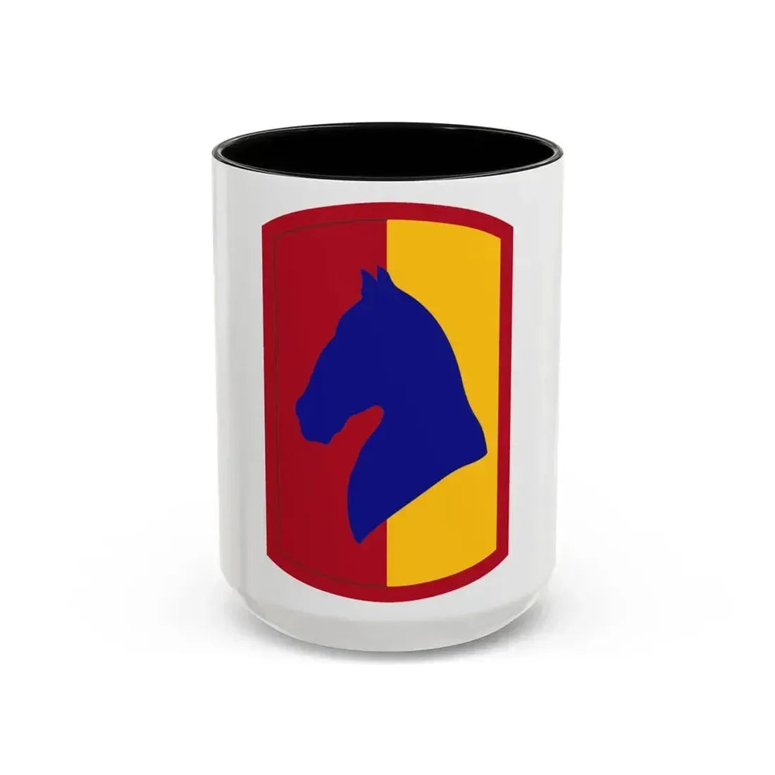 138 Field Artillery Brigade (U.S. Army) Accent Coffee Mug 15oz Black - Go Mug Yourself