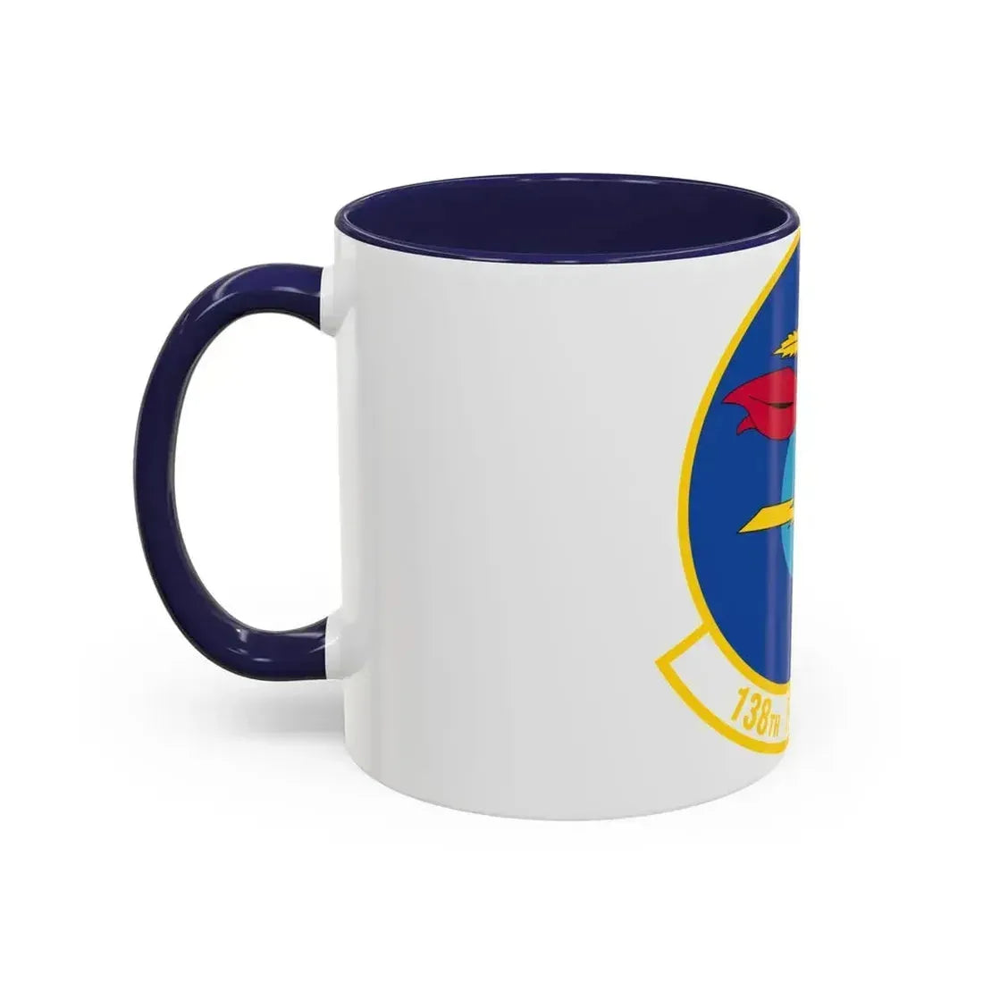 138 Fighter Squadron (U.S. Air Force) Accent Coffee Mug - Go Mug Yourself