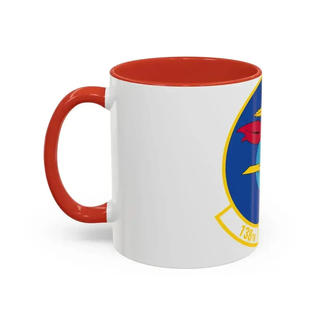 138 Fighter Squadron (U.S. Air Force) Accent Coffee Mug - Go Mug Yourself