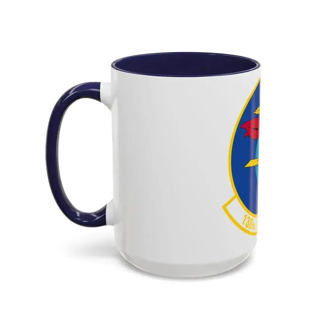 138 Fighter Squadron (U.S. Air Force) Accent Coffee Mug - Go Mug Yourself