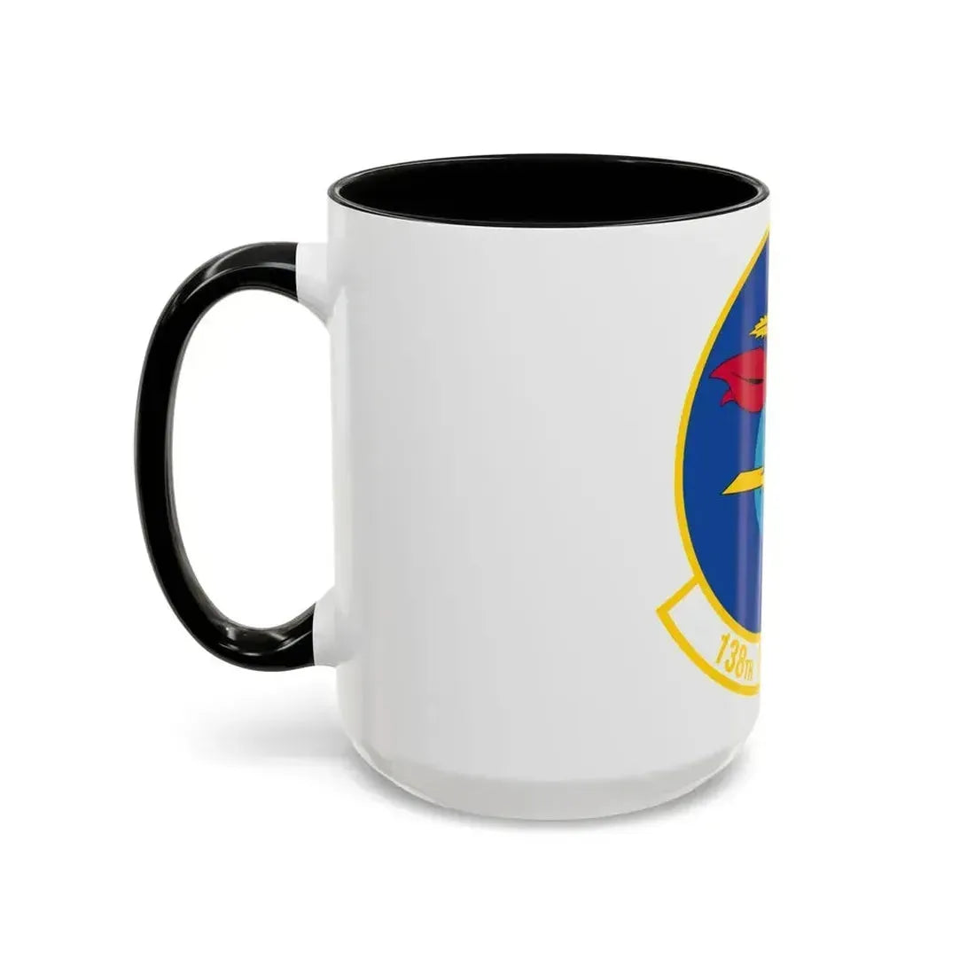 138 Fighter Squadron (U.S. Air Force) Accent Coffee Mug - Go Mug Yourself
