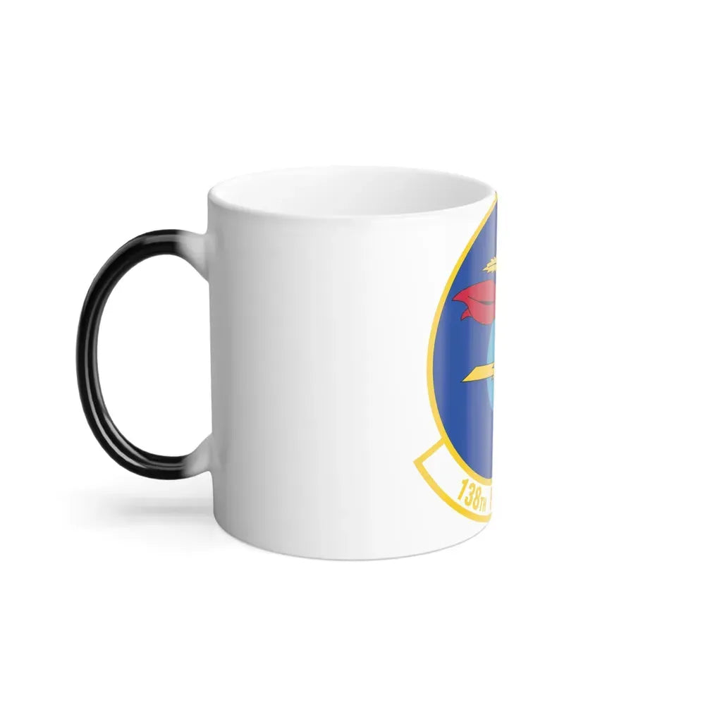 138 Fighter Squadron (U.S. Air Force) Color Changing Coffee Mug - Go Mug Yourself