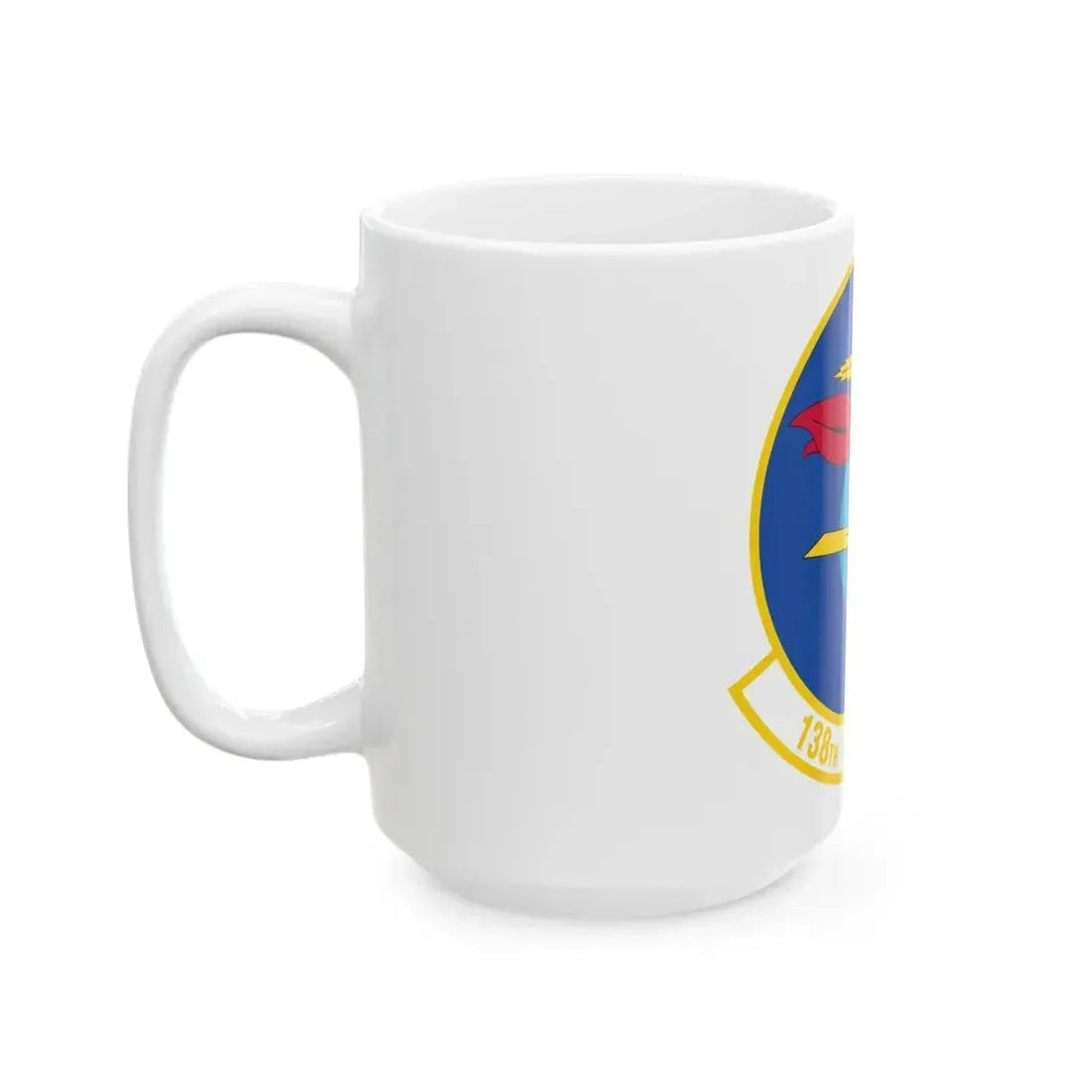 138 Fighter Squadron (U.S. Air Force) White Coffee Mug - Go Mug Yourself