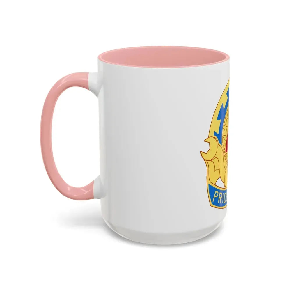 138 Maintenance Battalion (U.S. Army) Accent Coffee Mug - Go Mug Yourself