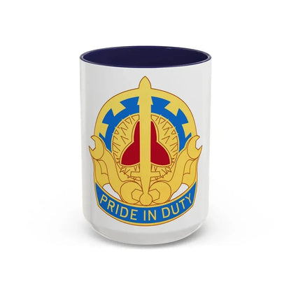 138 Maintenance Battalion (U.S. Army) Accent Coffee Mug - Go Mug Yourself