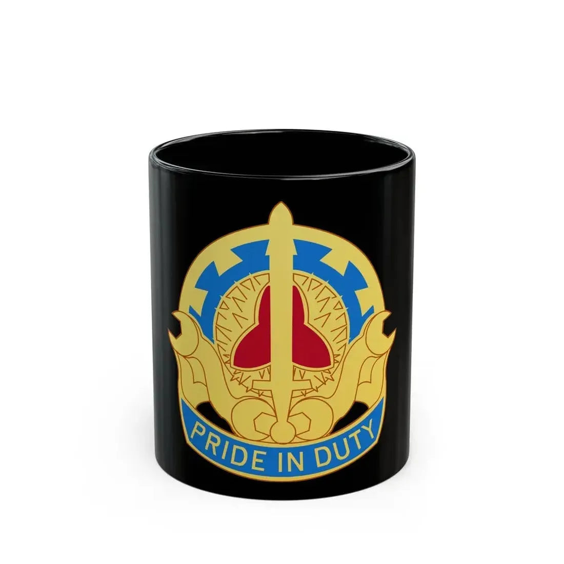 138 Maintenance Battalion (U.S. Army) Black Coffee Mug 11oz - Go Mug Yourself