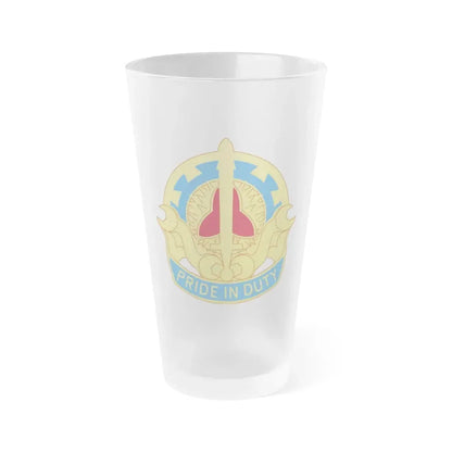 138 Maintenance Battalion (U.S. Army) Frosted Pint Glass 16oz Default Title - Go Mug Yourself
