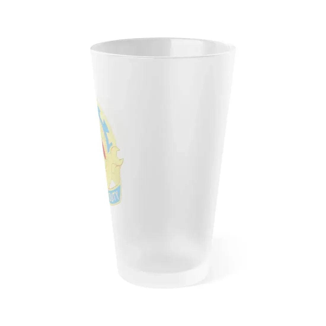 138 Maintenance Battalion (U.S. Army) Frosted Pint Glass 16oz - Go Mug Yourself