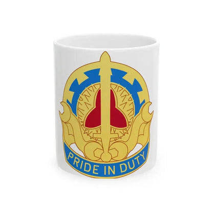 138 Maintenance Battalion (U.S. Army) White Coffee Mug 11oz - Go Mug Yourself