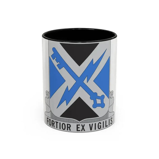 138 Military Intelligence Battalion (U.S. Army) Accent Coffee Mug 11oz Black - Go Mug Yourself