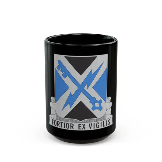 138 Military Intelligence Battalion (U.S. Army) Black Coffee Mug 15oz - Go Mug Yourself