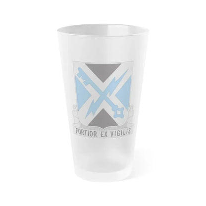 138 Military Intelligence Battalion (U.S. Army) Frosted Pint Glass 16oz Default Title - Go Mug Yourself