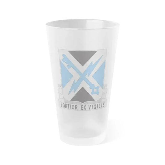 138 Military Intelligence Battalion (U.S. Army) Frosted Pint Glass 16oz Default Title - Go Mug Yourself