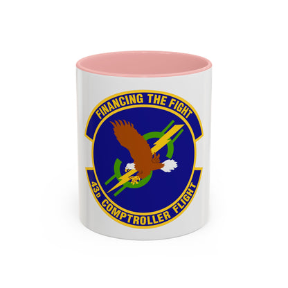 43d Comptroller Flight (U.S. Air Force) Accent Coffee Mug