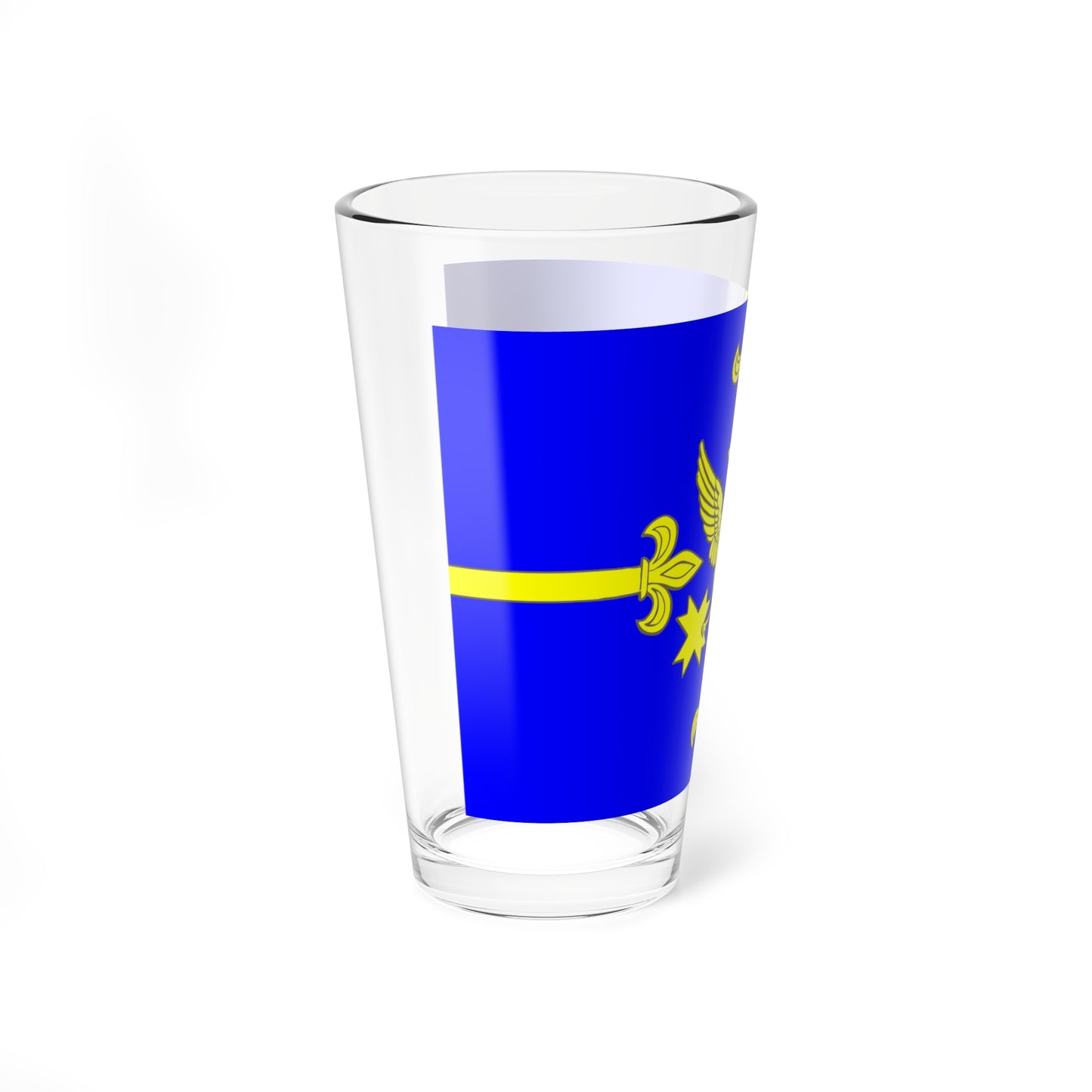 Flag Razmetelevo Leningrad oblast (Russia) Pint Glass 16oz