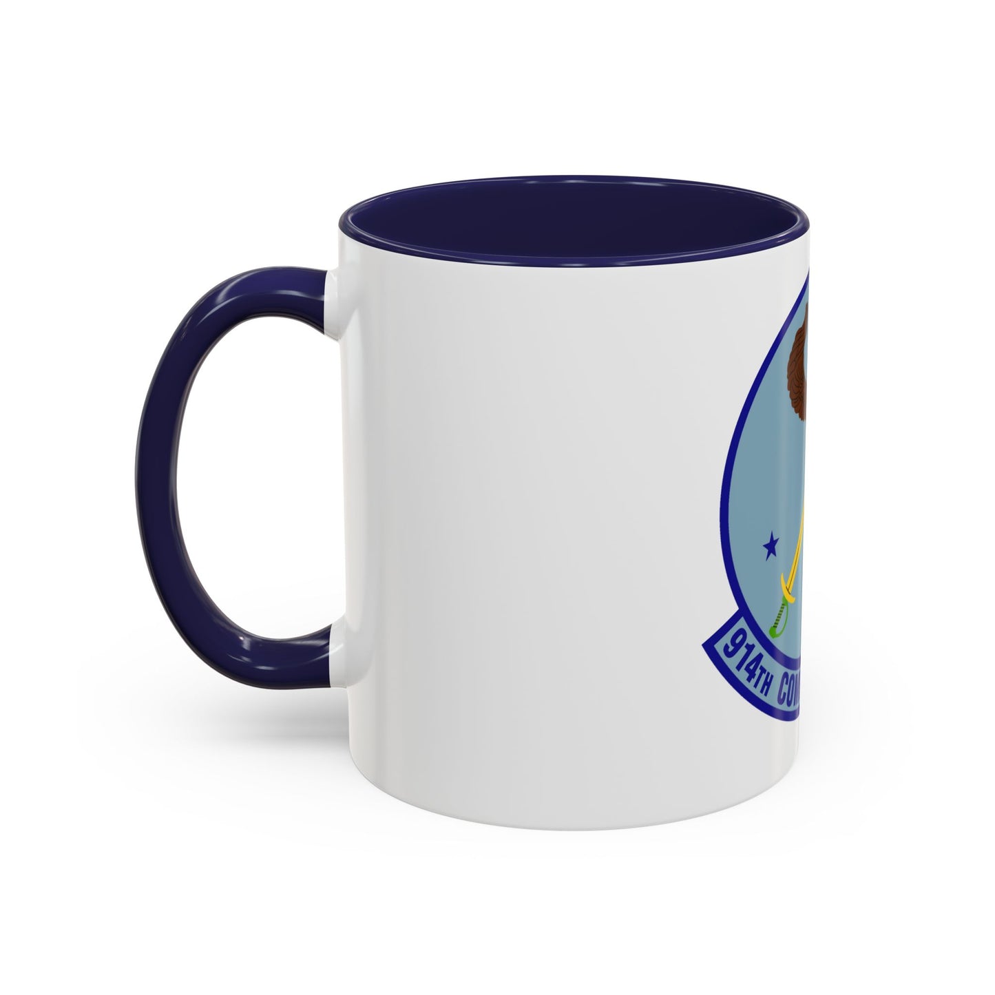 914th Combat Communications Flight (U.S. Air Force) Accent Coffee Mug