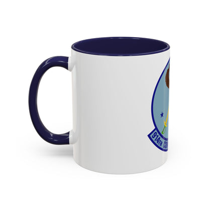 914th Combat Communications Flight (U.S. Air Force) Accent Coffee Mug
