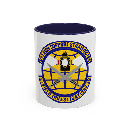 2d Field Investigations Squadron (U.S. Air Force) Accent Coffee Mug