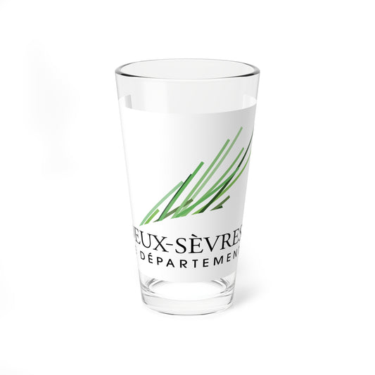 Flag of the Department of Deux-Sevres (France) Pint Glass 16oz