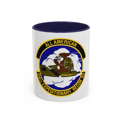 414th Expeditionary Reconnaissance Squadron (U.S. Air Force) Accent Coffee Mug