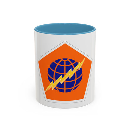 505 Signal Brigade (U.S. Army) Accent Coffee Mug