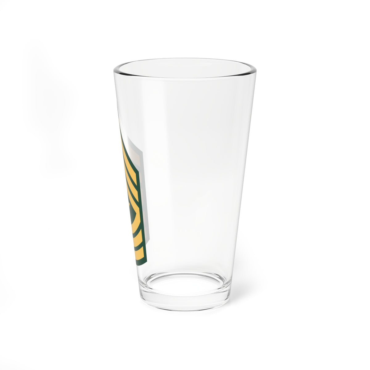 Army USA OR 09c 2015 (United States) (Military Rank) Pint Glass 16oz