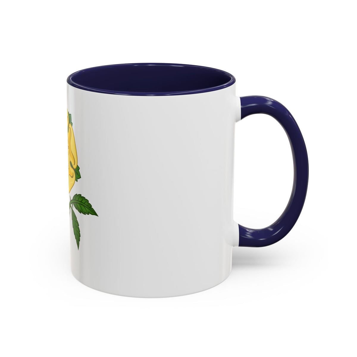 Golden Rose Badge - Accent Coffee Mug