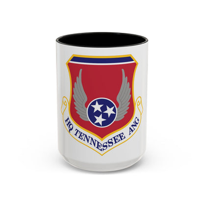 HQ Tennessee Air National Guard (U.S. Air Force) Accent Coffee Mug