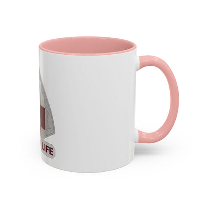 818 Medical Battalion (U.S. Army) Accent Coffee Mug