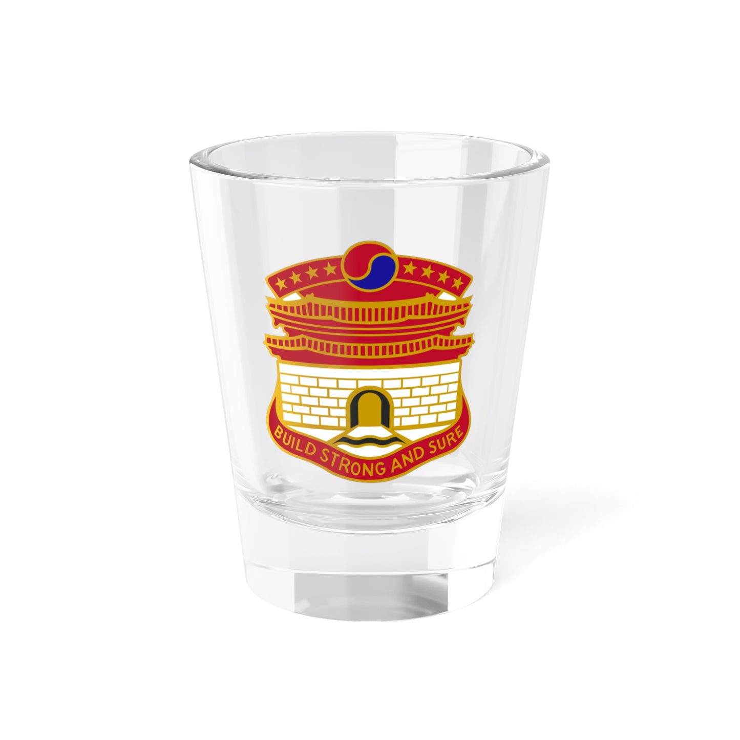 24 Engineer Group (U.S. Army) Shot Glass 1.5oz