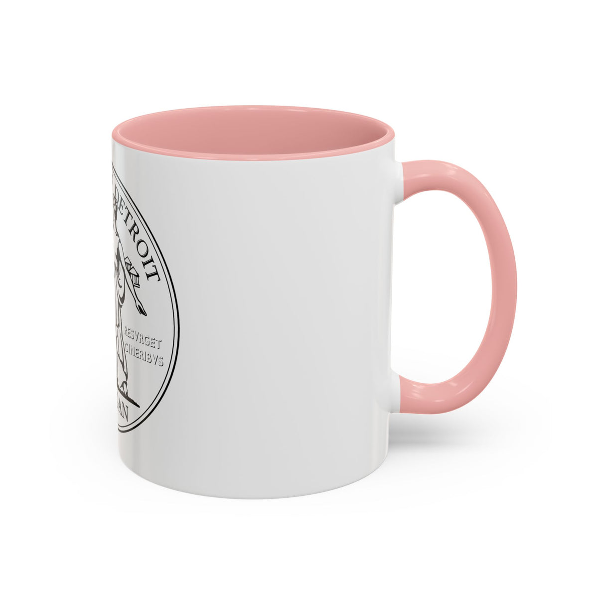 Seal of Detroit - Accent Coffee Mug