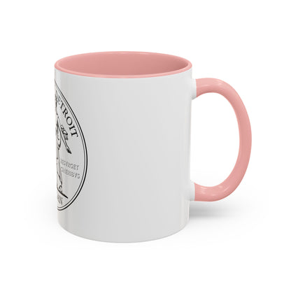 Seal of Detroit - Accent Coffee Mug