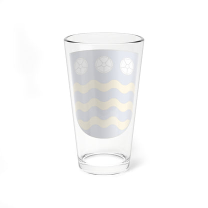 Coat of Arms of Turčianske Teplice (Slovakia) (Coat of Arms) Pint Glass 16oz