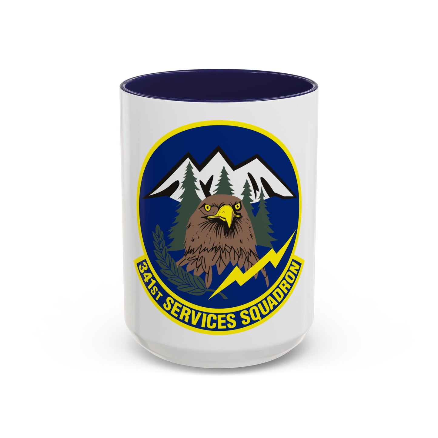 341st Services Squadron (U.S. Air Force) Accent Coffee Mug