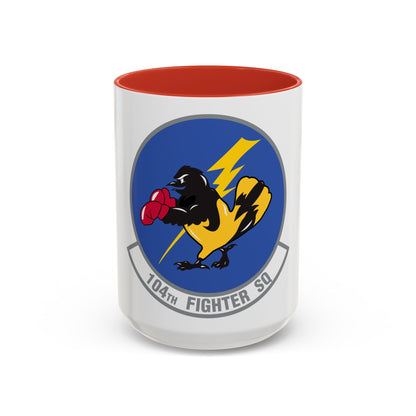 104th Fighter Squadron (U.S. Air Force) Accent Coffee Mug