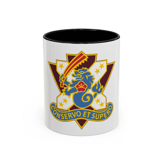 161 Medical Battalion (U.S. Army) Accent Coffee Mug