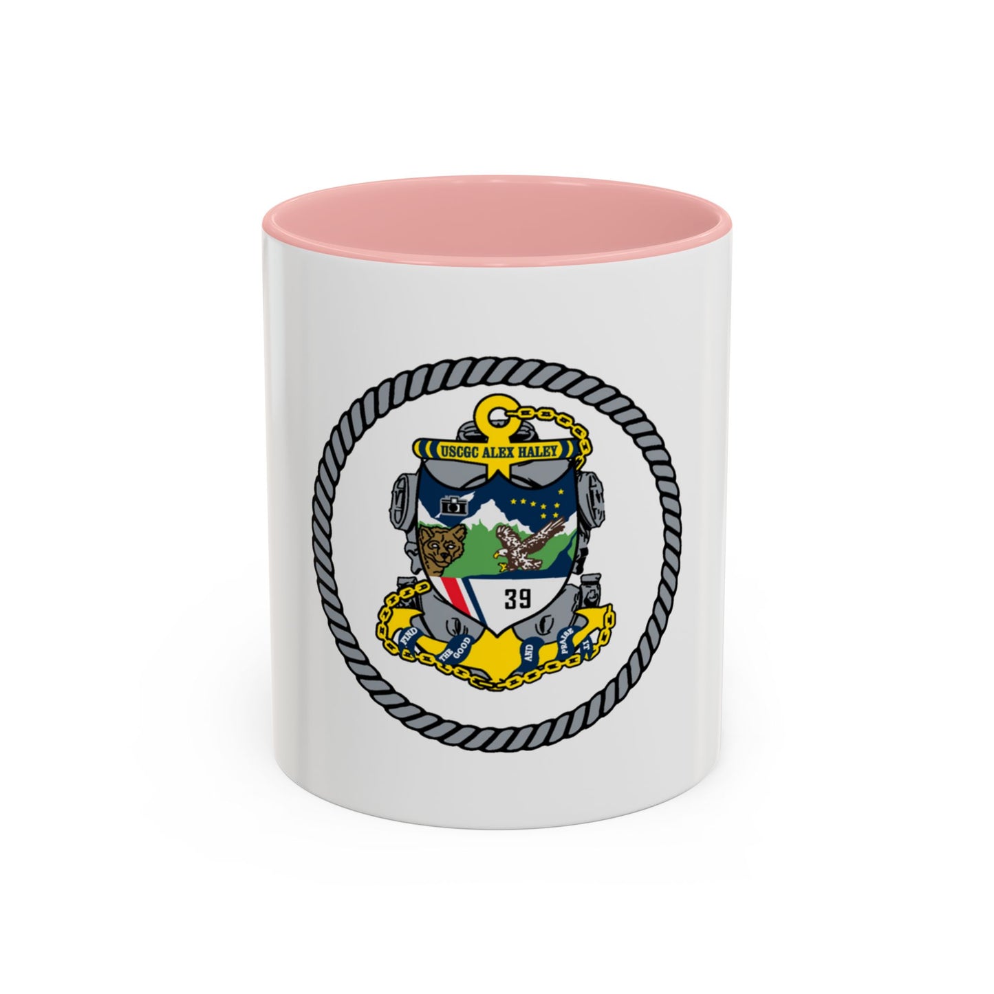 USCGC Alex Haley 39 (U.S. Coast Guard) Accent Coffee Mug