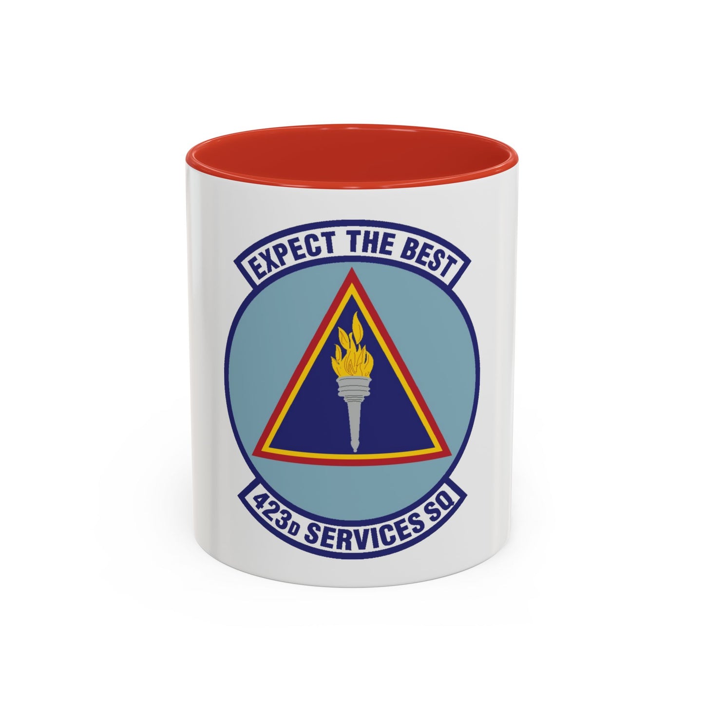 423d Services Squadron (U.S. Air Force) Accent Coffee Mug