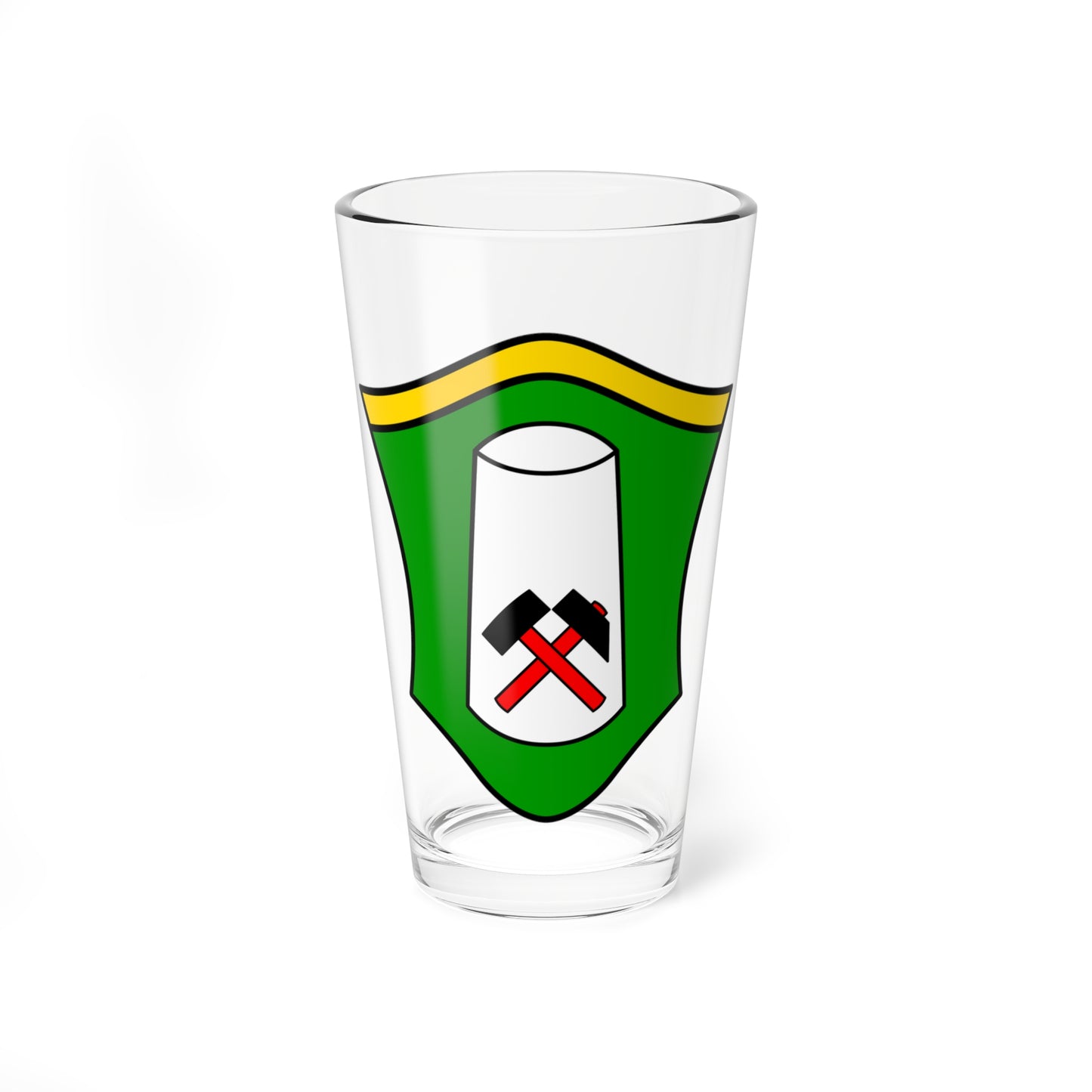 DEU Au bei Berchtesgaden COA (Germany) (Coat of Arms) Pint Glass 16oz