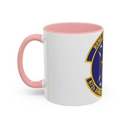 672d Armament Systems Squadron (U.S. Air Force) Accent Coffee Mug