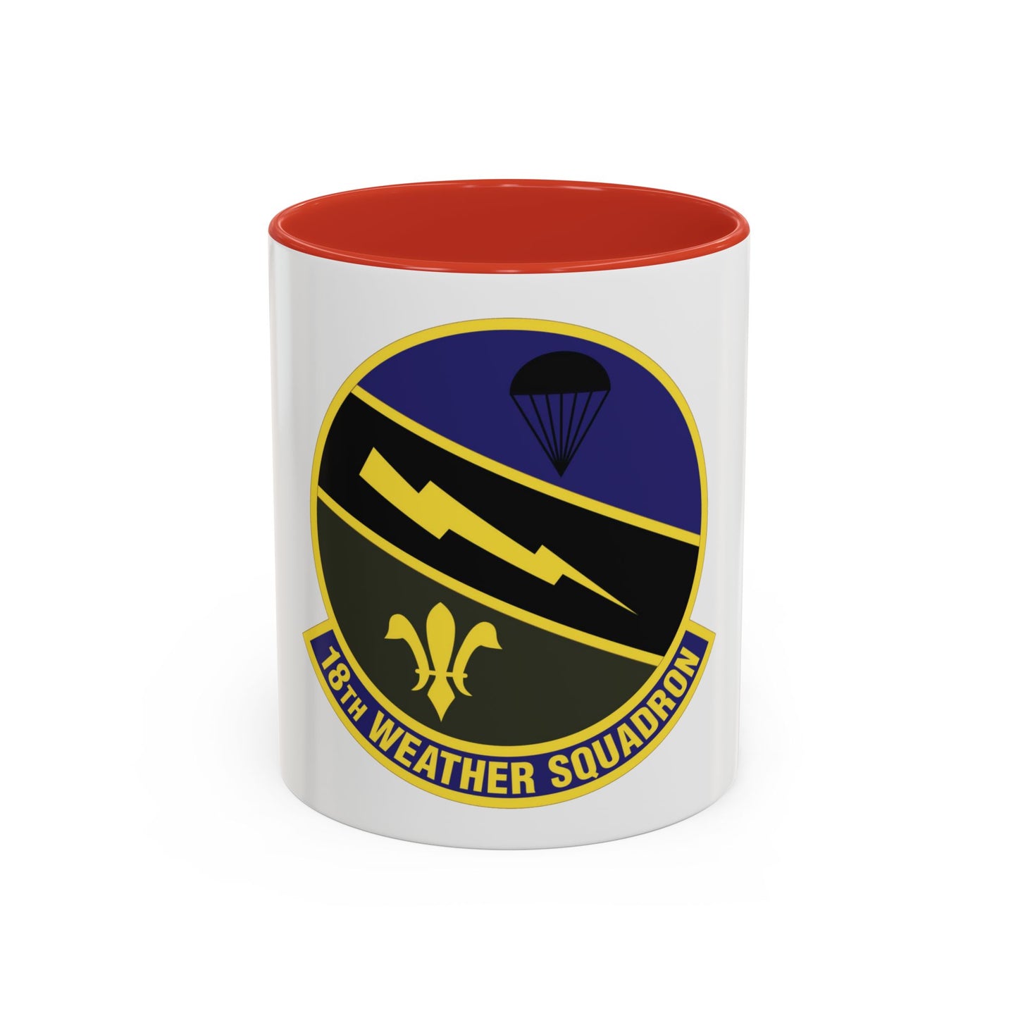18 Weather Squadron ACC (U.S. Air Force) Accent Coffee Mug