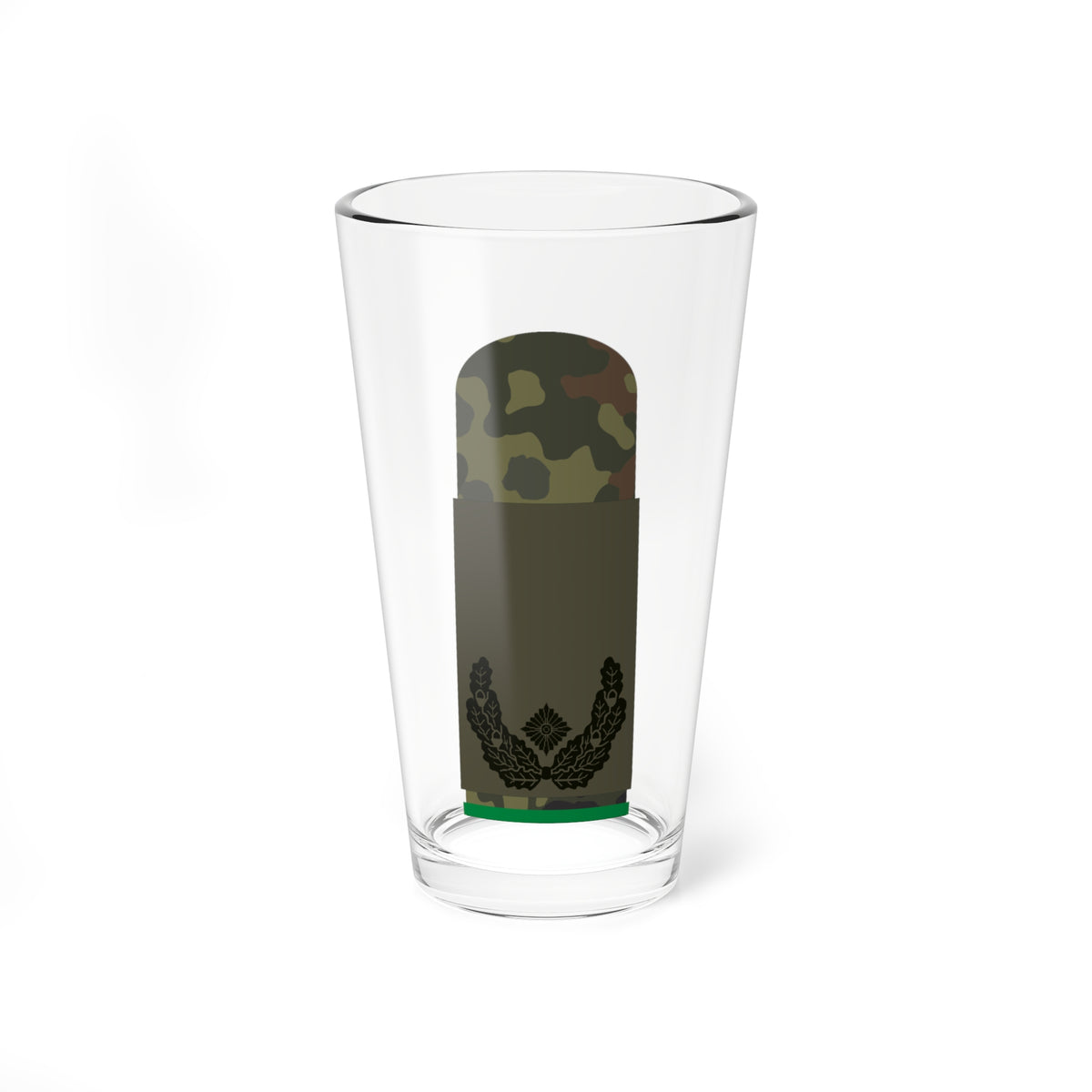HA OS5 51 Major PzGren (Germany) (Military Rank) Pint Glass 16oz