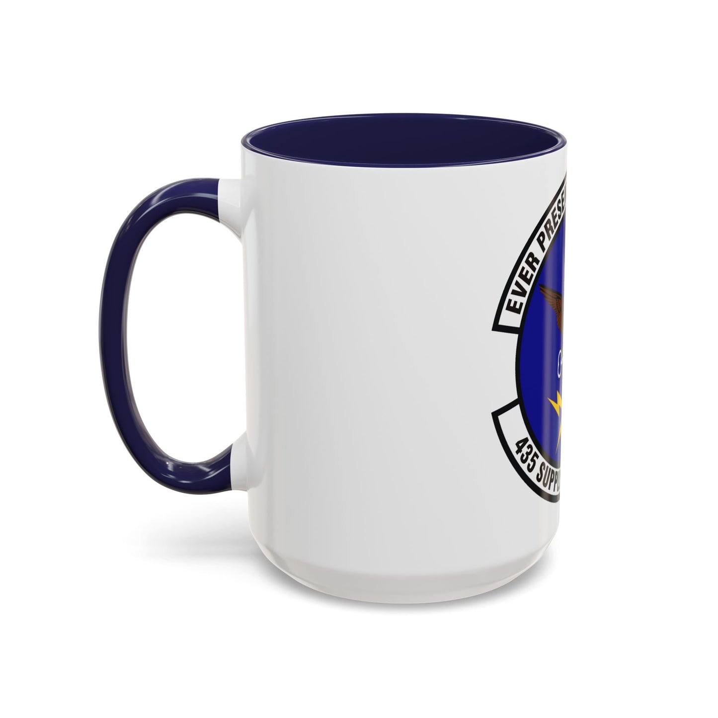 435th Supply Chain Operations Squadron (U.S. Air Force) Accent Coffee Mug