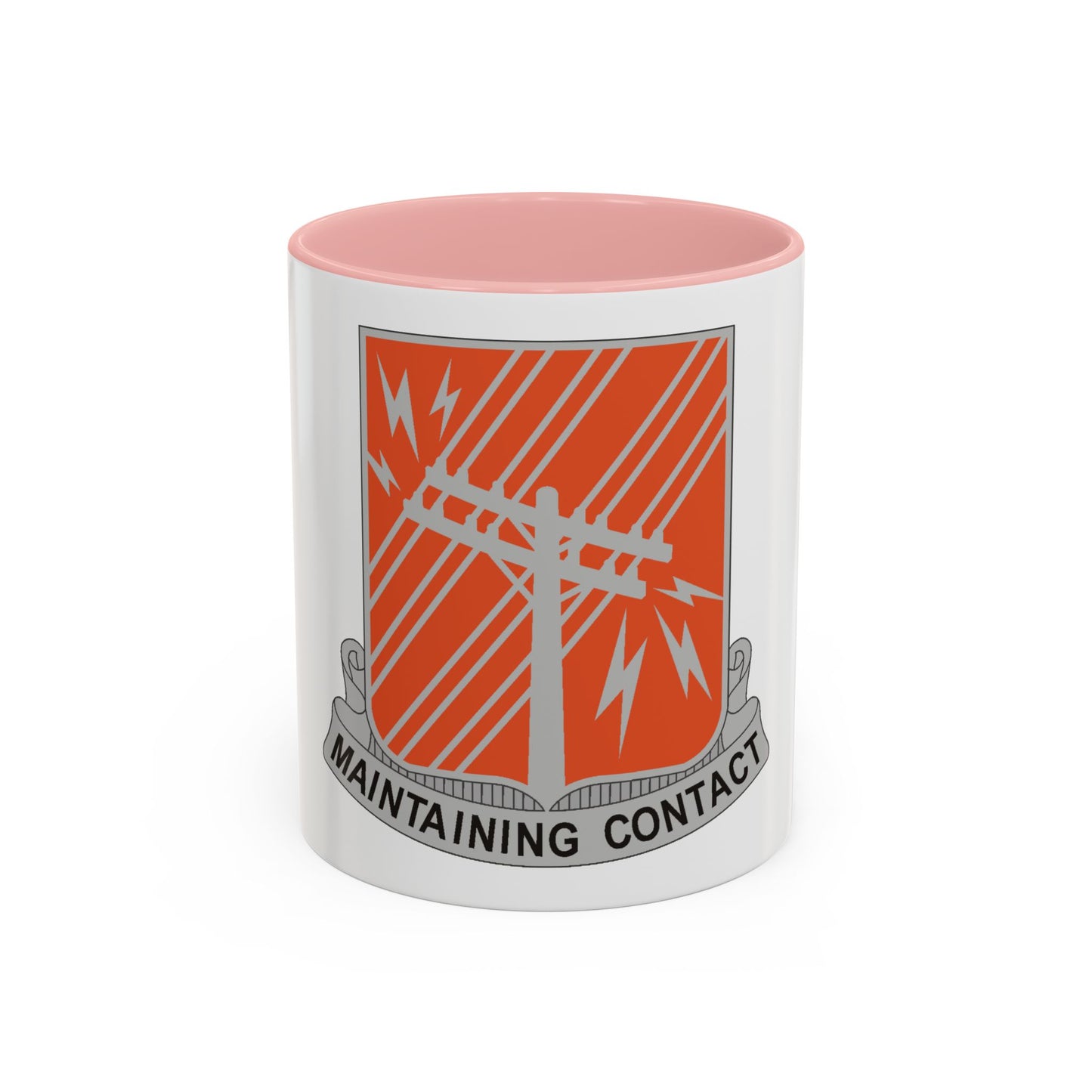 440 Signal Battalion (U.S. Army) Accent Coffee Mug