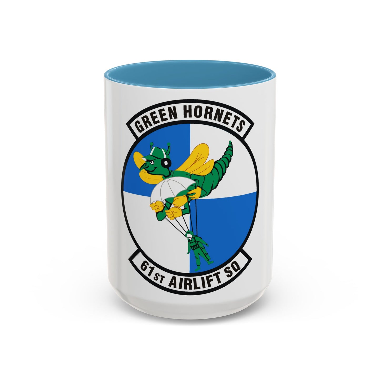 61st Airlift Squadron (U.S. Air Force) Accent Coffee Mug